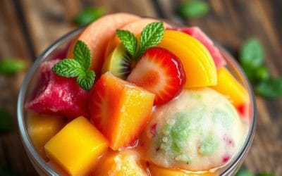 Sorvete de Fruta: A Delícia Artesanal que Vai Transformar suas Sobremesas